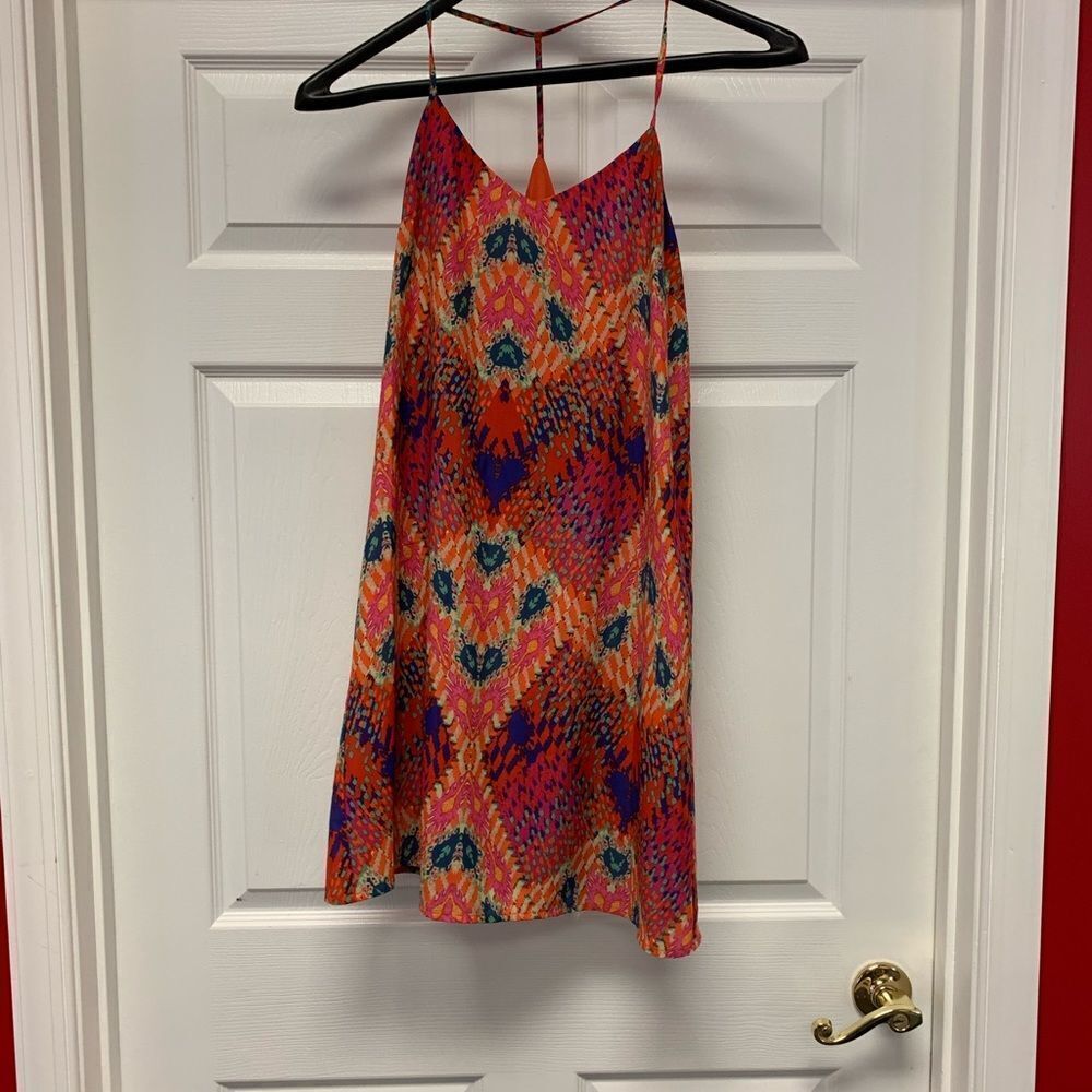 Collective Concepts T Back Bright Printed Dress S